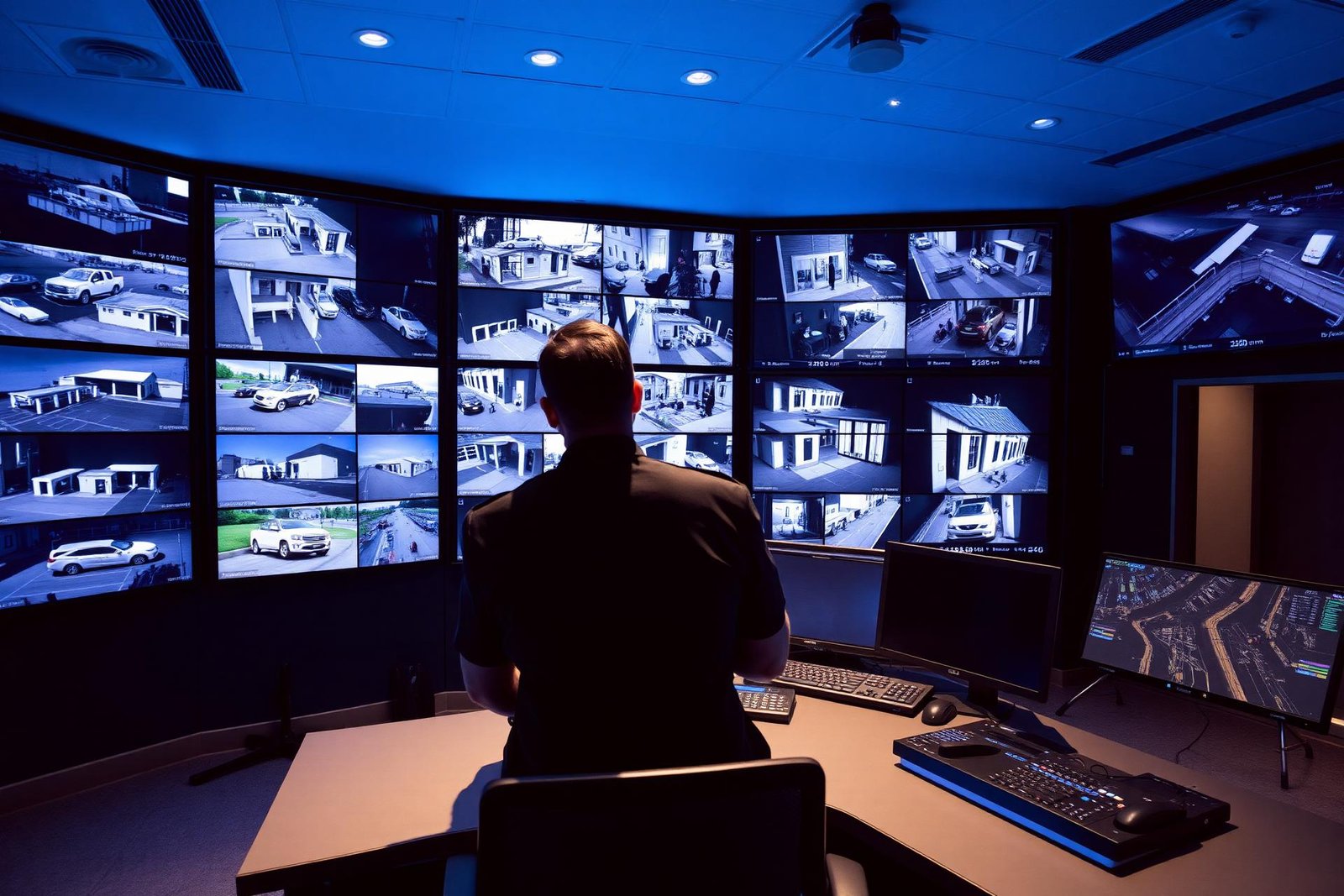 CCTV & Video Surveillance — enterprise data center