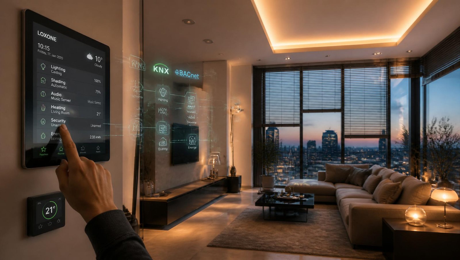 Smart Home & Building Automation — enterprise data center